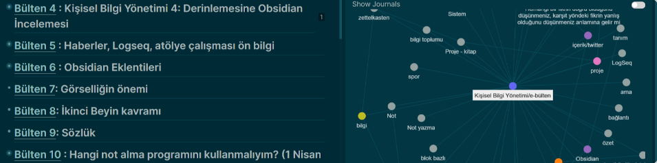 Kişisel Bilgi Yönetimi Bülten 20: Ne yapmaya çalışıyoruz?